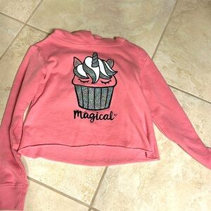 Justice size 8 girls sweatshirt